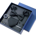 Men’s Necktie Gift Set With Accessories in Gift Box