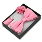 Men's Bow Tie Gift Set With Pocket Square & Lapel Pin