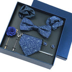 Men’s Necktie Gift Set With Accessories in Gift Box