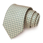 Men’s Geometric Print Necktie – Classic Formal Tie